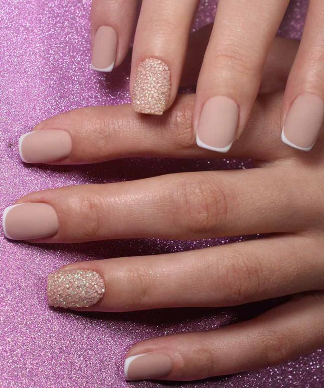 Gel nails 2020: trends and nail art, 100 images