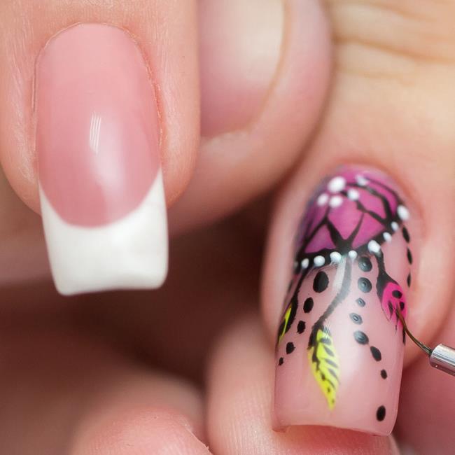 Gel nails 2020: trends and nail art, 100 images