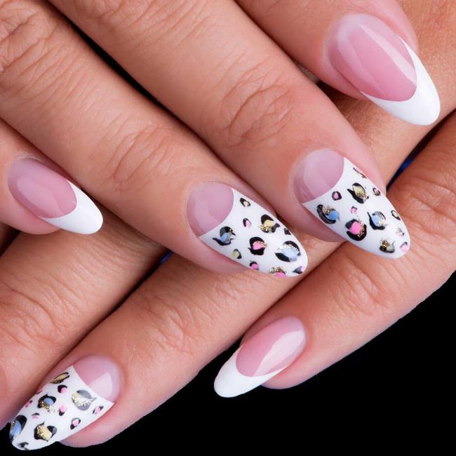 Gel nails 2020: trends and nail art, 100 images