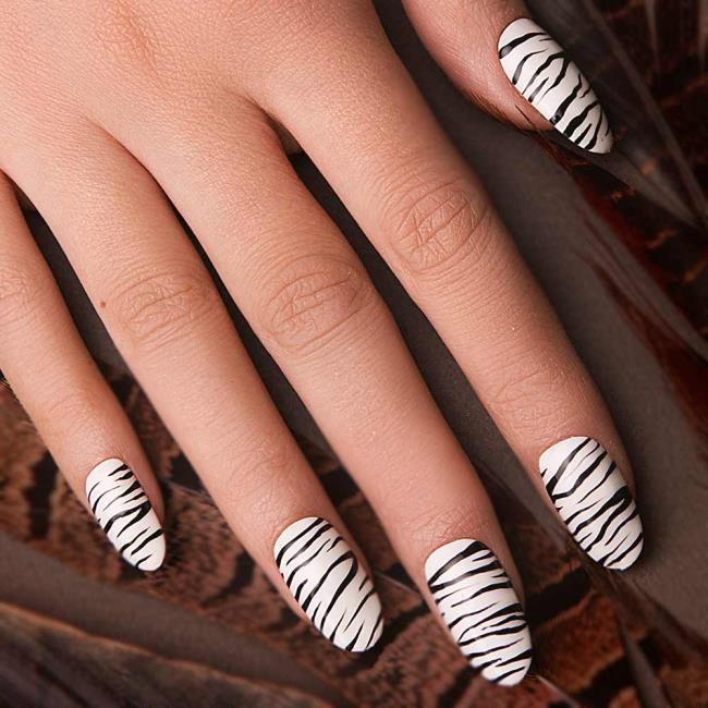 Gel nails 2020: trends and nail art, 100 images