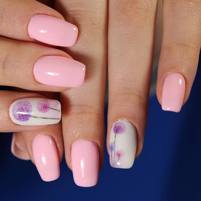 Gel nails 2020: trends and nail art, 100 images