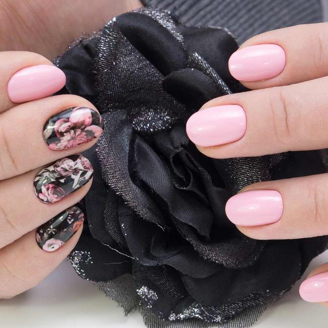 Gel nails 2020: trends and nail art, 100 images