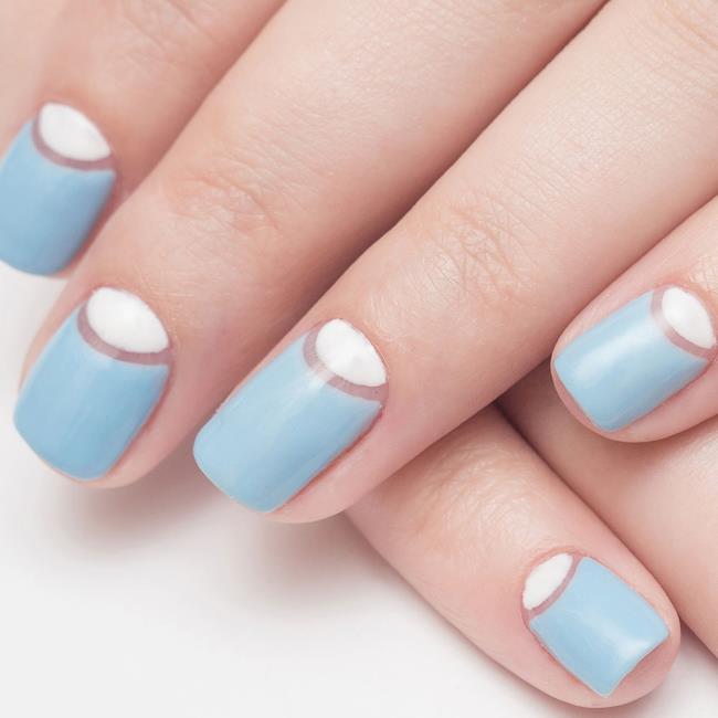 Gel nails 2020: trends and nail art, 100 images