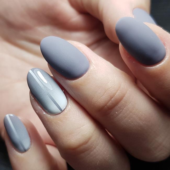 Gel nails 2020: trends and nail art, 100 images