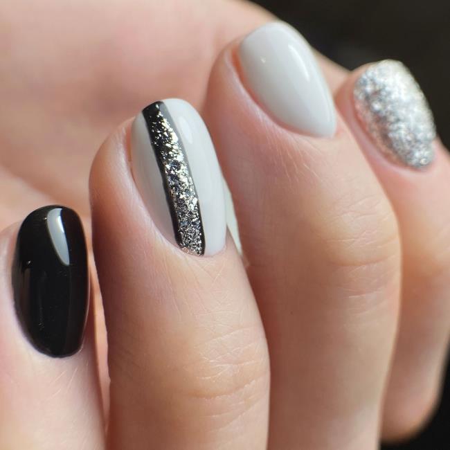 Gel nails 2020: trends and nail art, 100 images