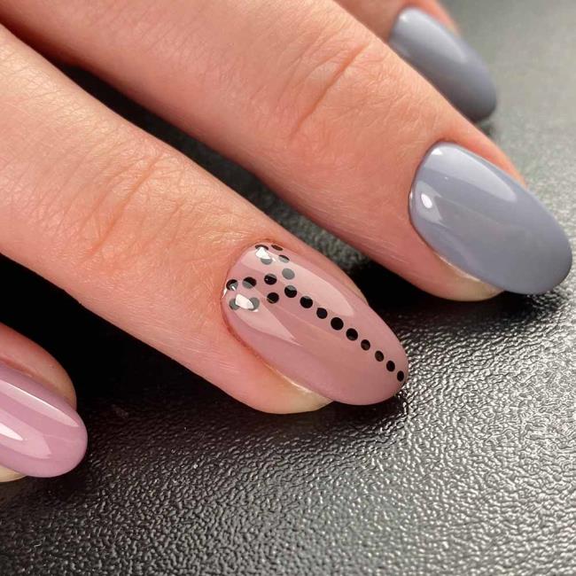 Gel nails 2020: trends and nail art, 100 images