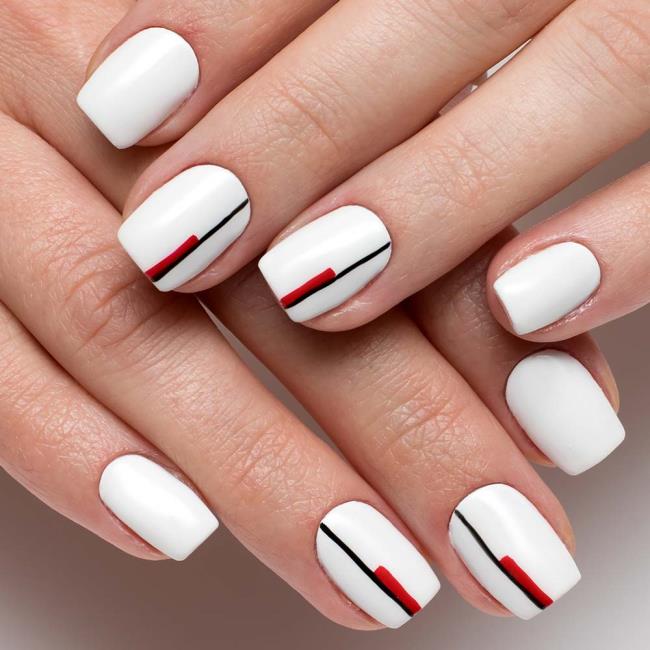 Gel nails 2020: trends and nail art, 100 images