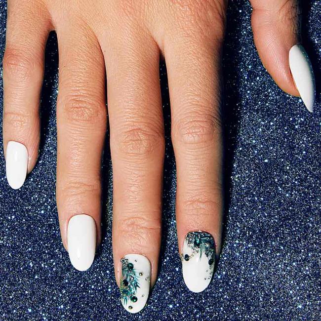 Gel nails 2020: trends and nail art, 100 images