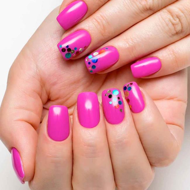 Gel nails 2020: trends and nail art, 100 images