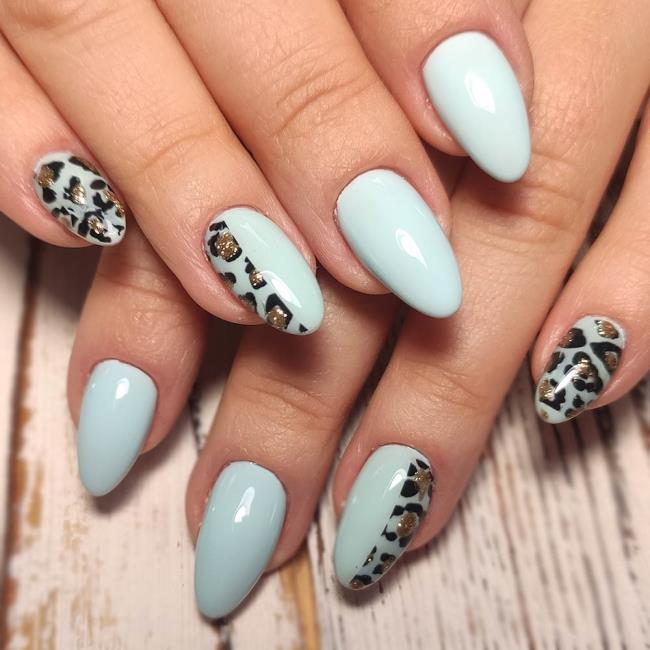 Gel nails 2020: trends and nail art, 100 images