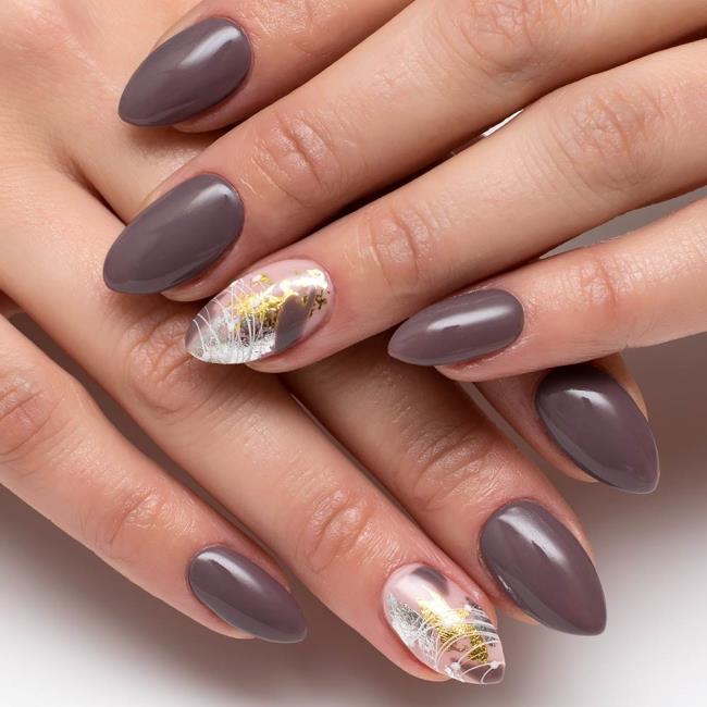 Gel nails 2020: trends and nail art, 100 images