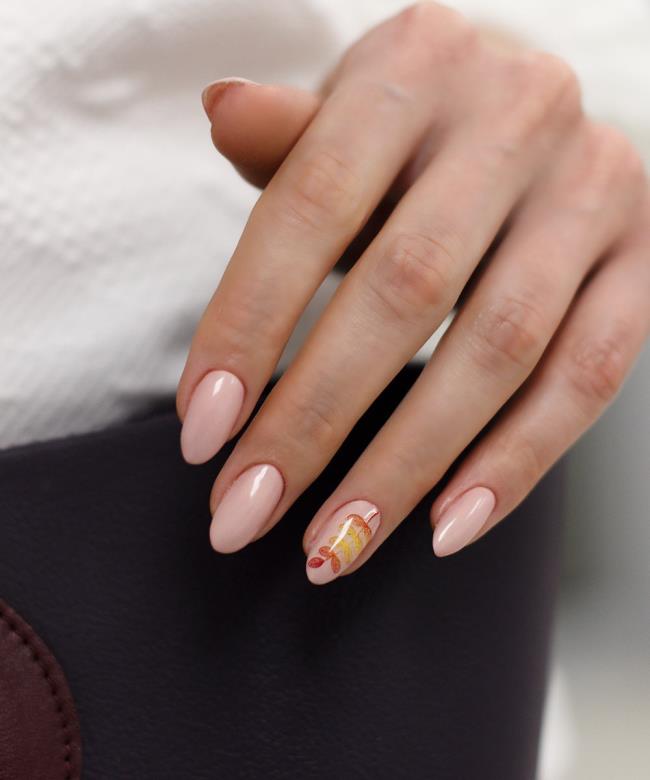 Gel nails 2020: trends and nail art, 100 images