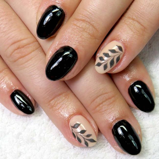 Gel nails 2020: trends and nail art, 100 images