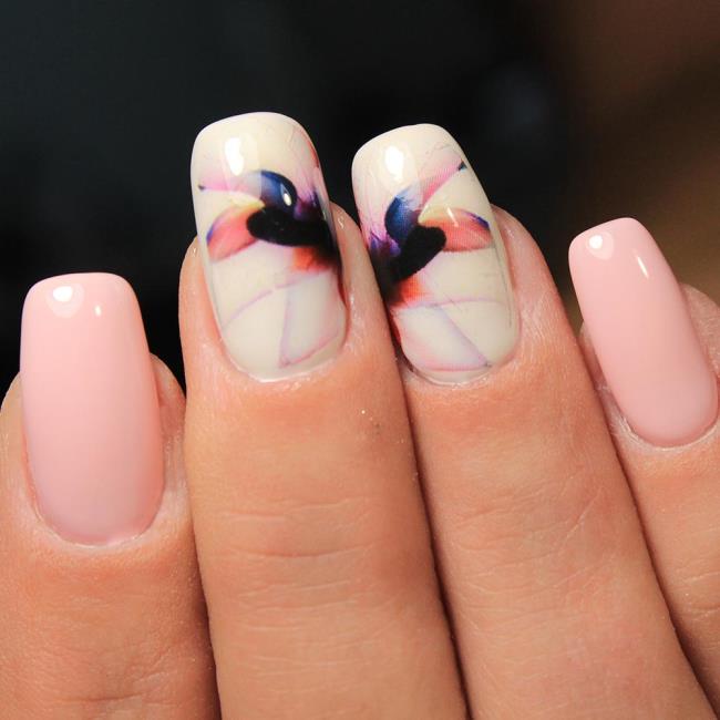 Gel nails 2020: trends and nail art, 100 images