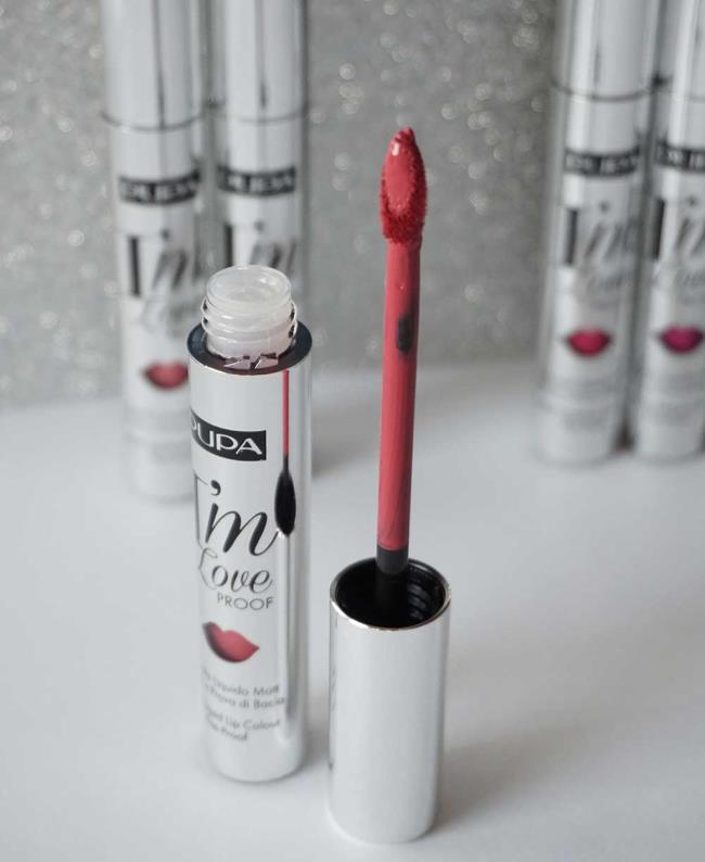 Pupa I'm Loveproof liquid lipsticks: review and photos