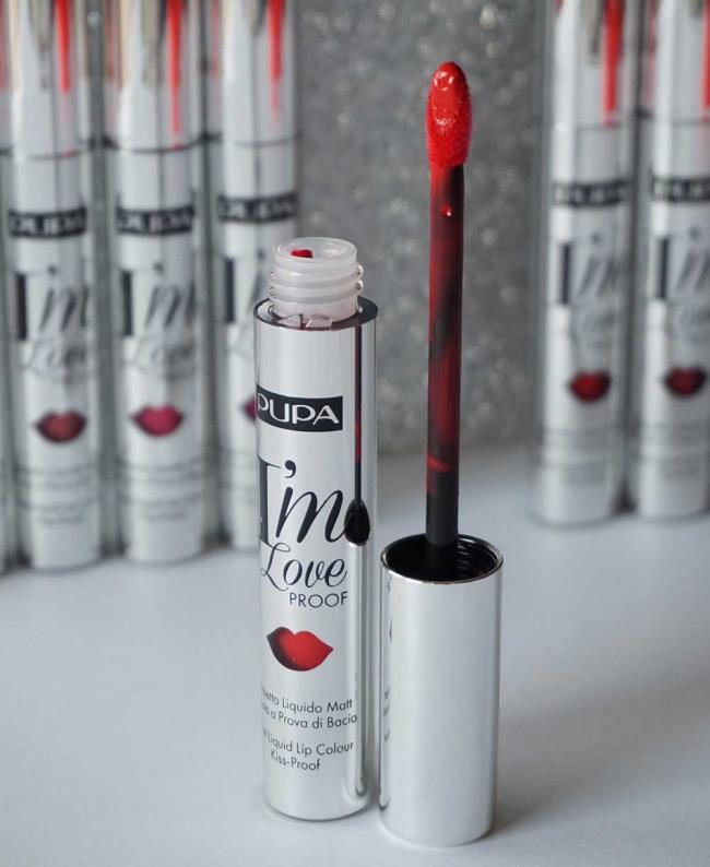 Pupa I'm Loveproof liquid lipsticks: review and photos