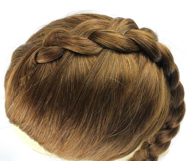 How to make a raised braid