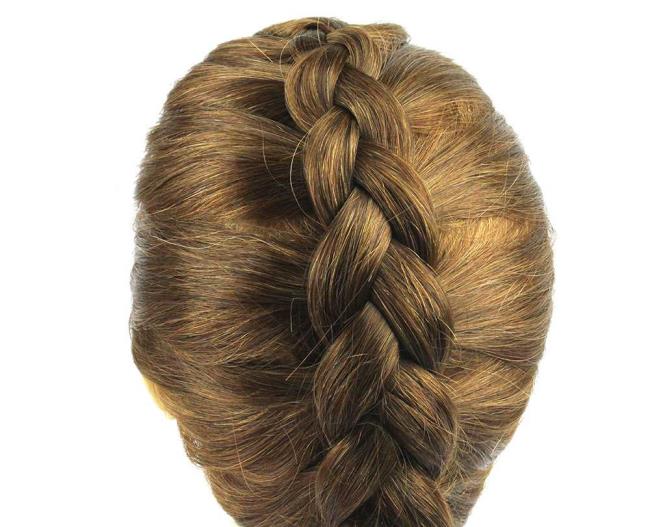 How to make a raised braid