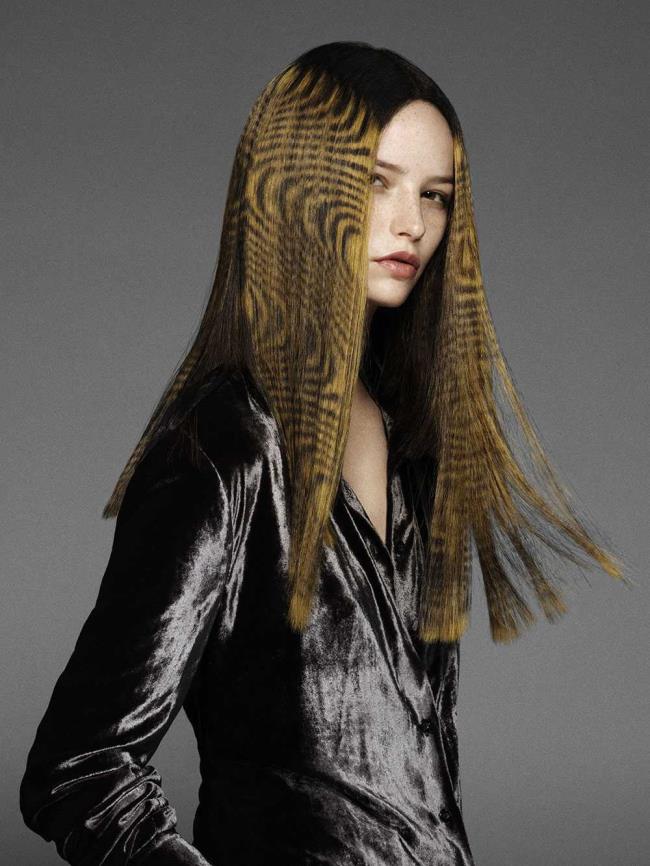 چاپ: تکنیک جدید رنگ آمیزی مو