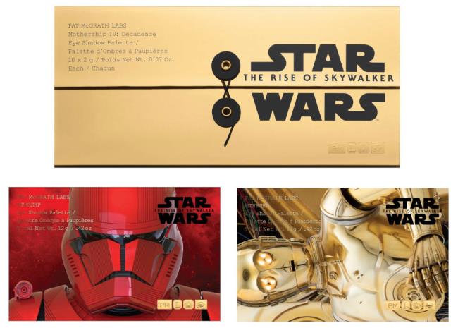 Pat McGrath x Star Wars The Rise of Skywalker makeup collection