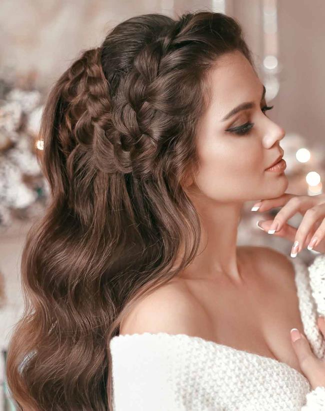 Christmas hairstyles 2020: the 100 most beautiful!  Images and Tutorials