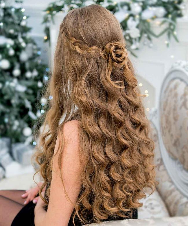 Christmas hairstyles 2020: the 100 most beautiful!  Images and Tutorials