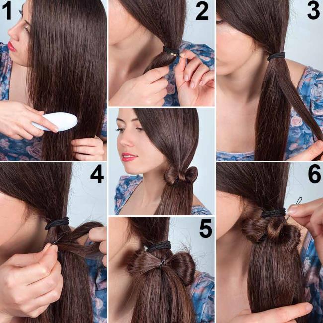 Gaya rambut Krismas 2020: 100 yang paling indah!  Imej dan Tutorial