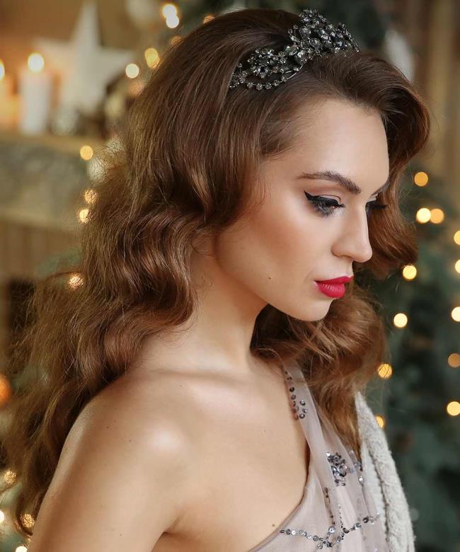 Hairstyles for Christmas and New Year's parties: the most beautiful!