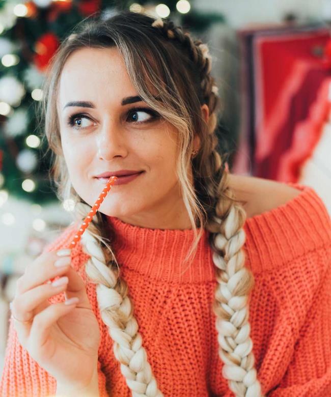 Hairstyles for Christmas and New Year's parties: the most beautiful!