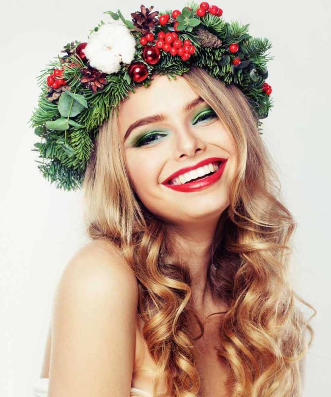 Hairstyles for Christmas and New Year's parties: the most beautiful!