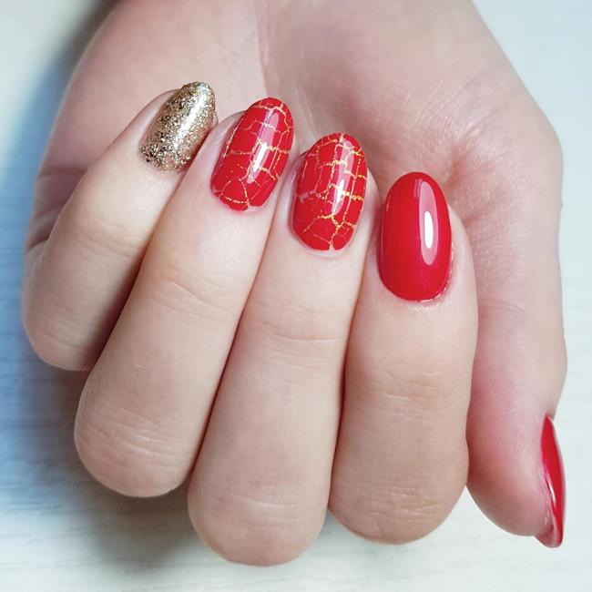 Ongles de Noël 2020, beau gel et nail art: 150 images