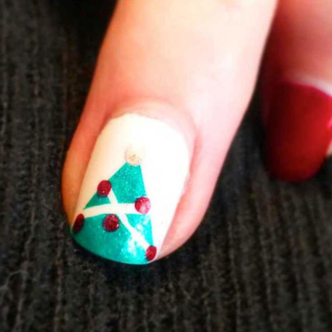 Christmas nails 2020, beautiful gel and nail art: 150 images