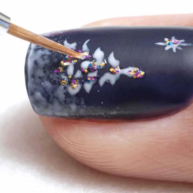 Ongles de Noël 2020, beau gel et nail art: 150 images