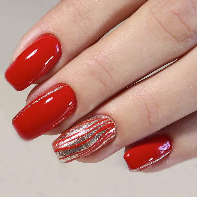 Christmas nails 2020, beautiful gel and nail art: 150 images