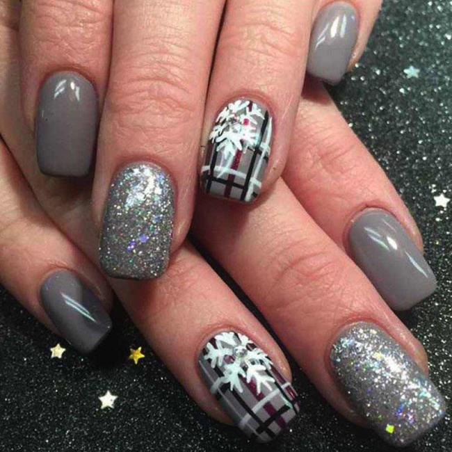 Unhas de Natal 2020, lindos gel e Nail Art: 150 imagens