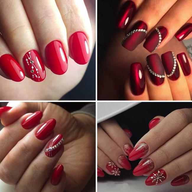 Unhas de Natal 2020, lindos gel e Nail Art: 150 imagens