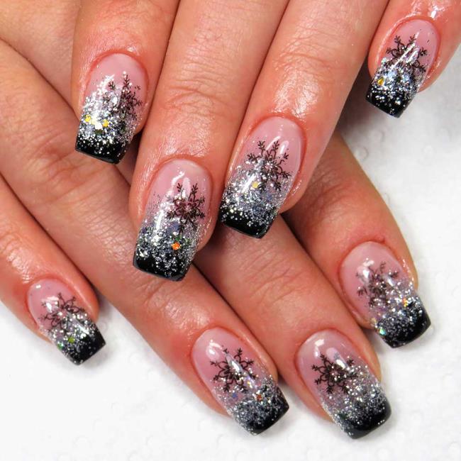 Kerstnagels 2020, prachtige gel en nail art: 150 afbeeldingen