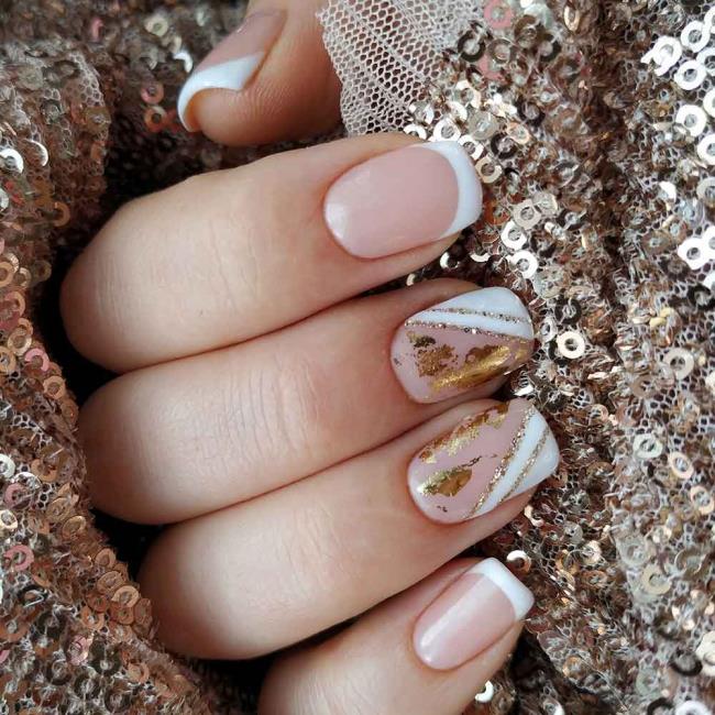 Christmas nails 2020, beautiful gel and nail art: 150 images