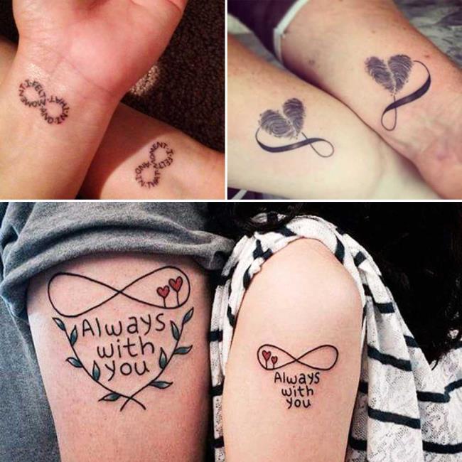 Tatouages ​​de couple: 200 belles photos et idées