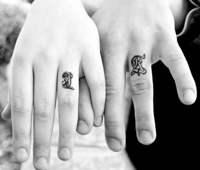 Tatouages ​​de couple: 200 belles photos et idées