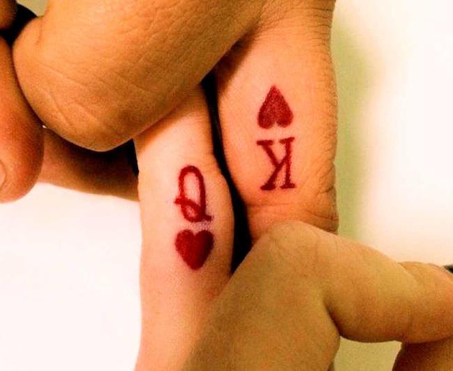 Paar Tattoos: 200 schöne Fotos und Ideen