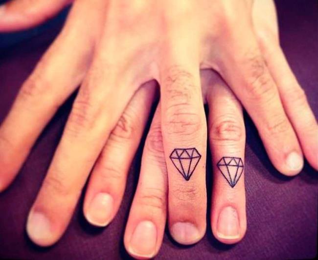 Tatouages ​​de couple: 200 belles photos et idées