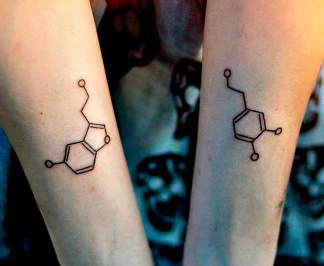 Couple tattoos: 200 beautiful photos and ideas