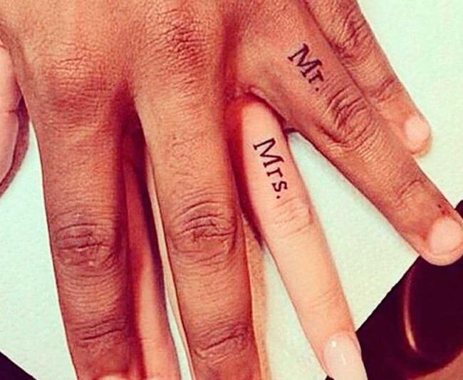 Tatouages ​​de couple: 200 belles photos et idées