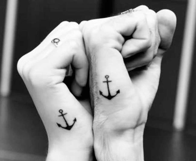 Tatouages ​​de couple: 200 belles photos et idées