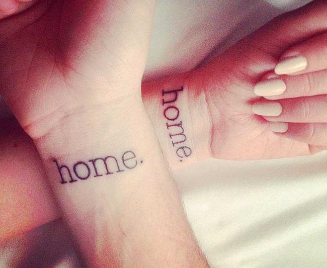 Couple tattoos: 200 beautiful photos and ideas