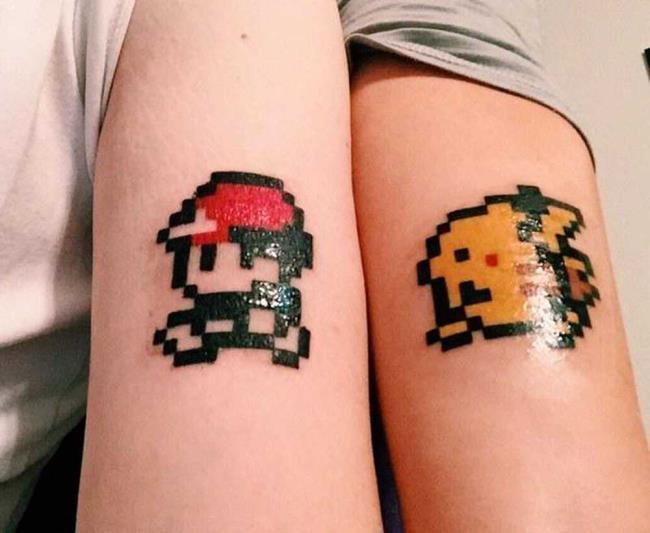 Couple tattoos: 200 beautiful photos and ideas