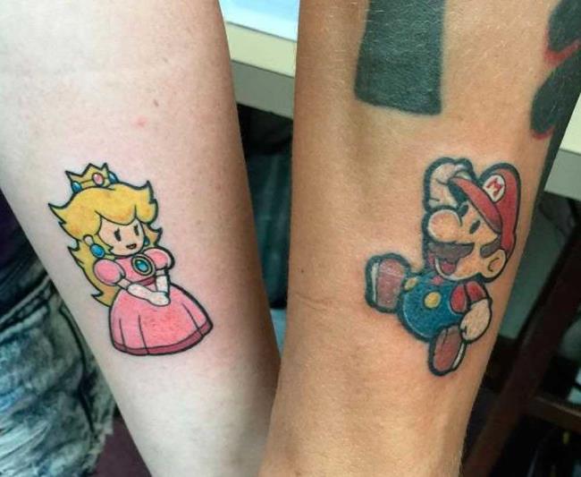 Tatouages ​​de couple: 200 belles photos et idées