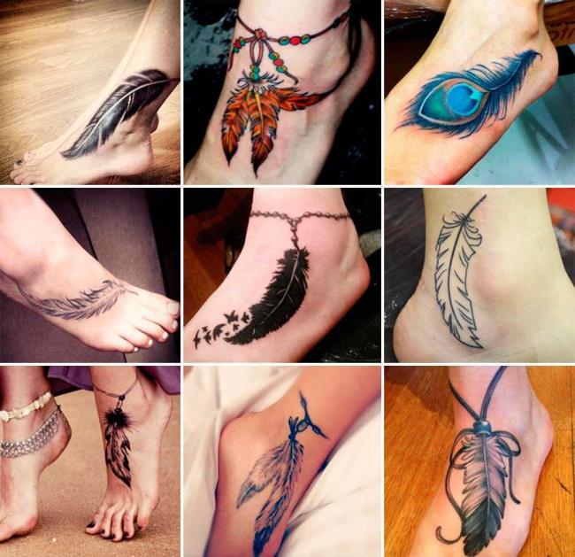 Feather tattoo: meaning and 150 photos to inspire you