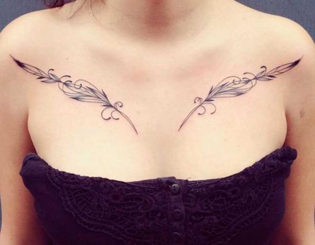 Feather tattoo: meaning and 150 photos to inspire you